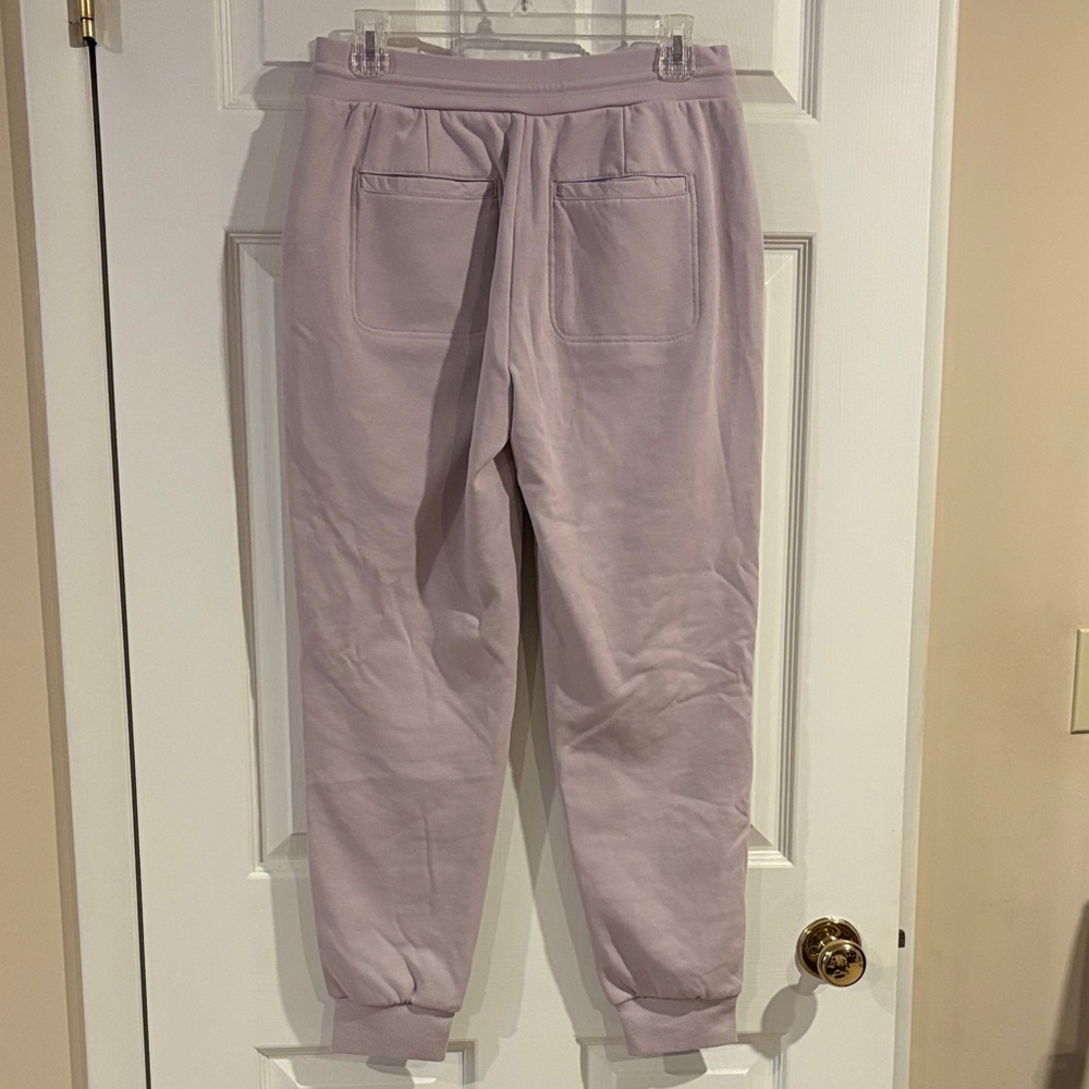Athleta Apres Ski‎ Down Jogger Pants Shasta Purple size 6 - Picture 2 of 10